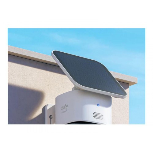 Eufy SoloCam S340 udendørs overvågningskamera med solpanel - 3K, pan/tilt, tovejs-lyd, Wi‑Fi