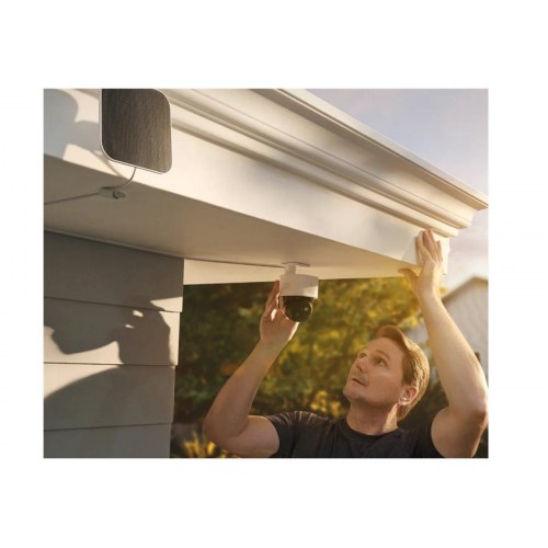 Eufy SoloCam S340 udendørs overvågningskamera med solpanel - 3K, pan/tilt, tovejs-lyd, Wi‑Fi