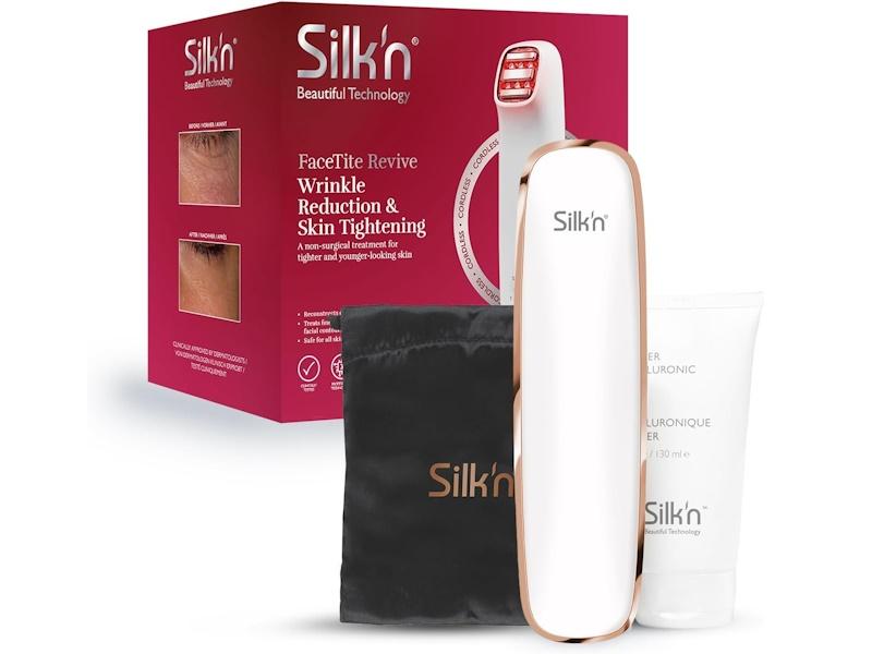 Silk’n FaceTite Revive - anti-ageing ansigtsenhed, trådløs - hvid