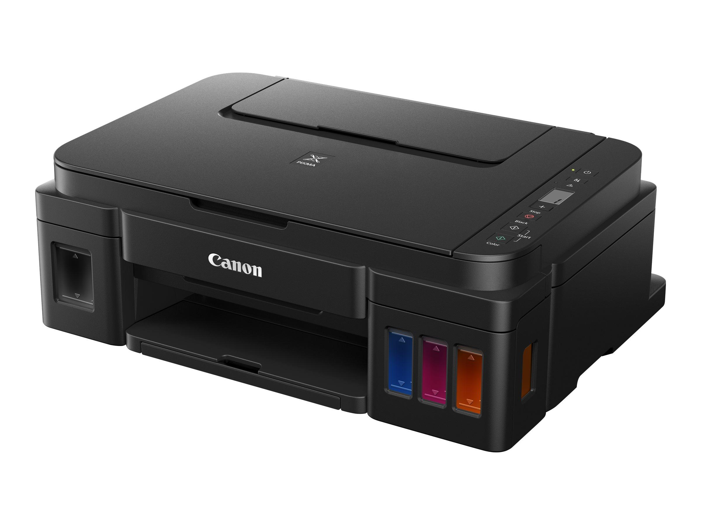 Canon PIXMA G2410 multifunktions-blækprinter med genopfyldelige tanke billede
