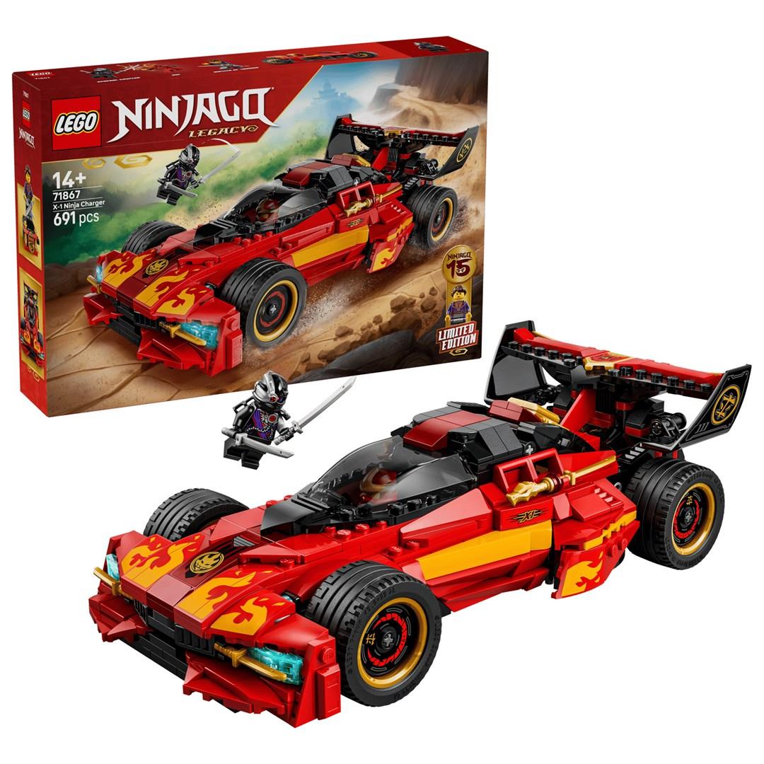 LEGO NINJAGO 71867 X-1 Ninja Charger - 15-års jubilæumssæt billede