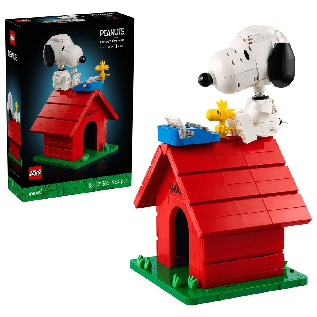 LEGO Ideas 21368 Peanuts: Snoopys hundehus - byggesæt til voksne (18+) billede