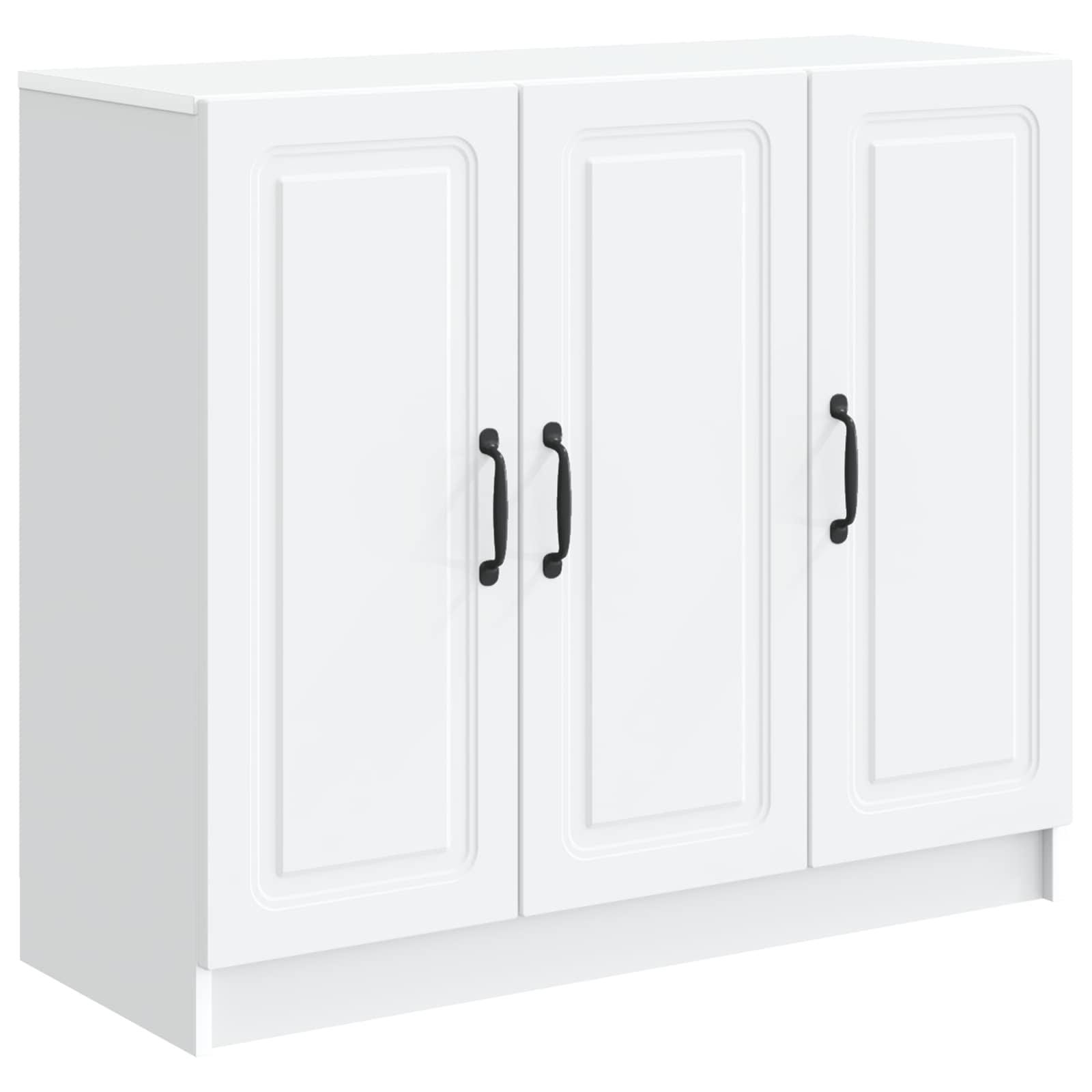 Sidebord Hvid 89 x 34,5 x 77 cm Konstrueret træ