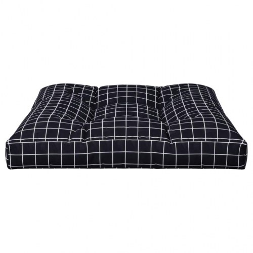 Pallehynde 70 x 70 x 12 cm - sort ternet