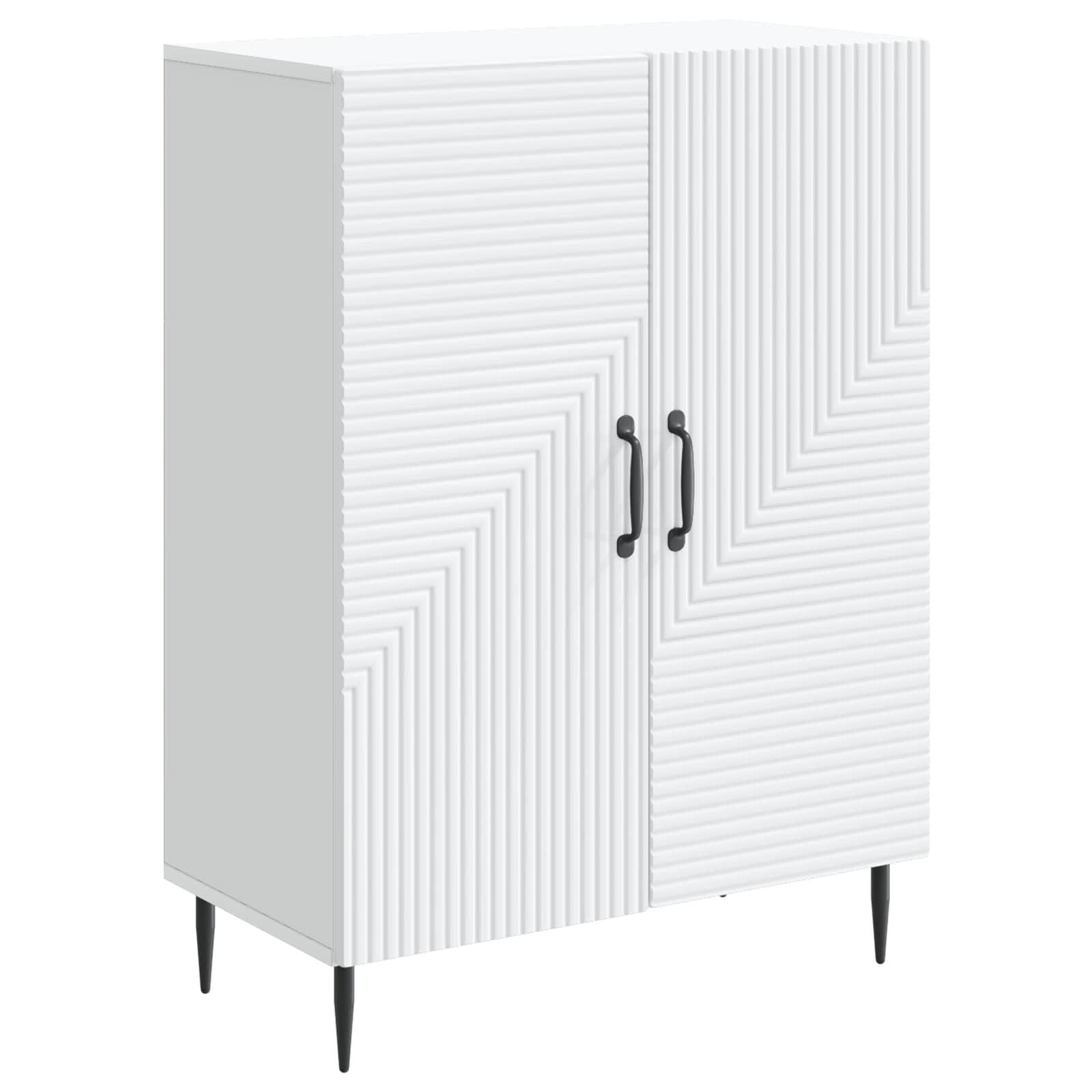 Sidebord Hvid 66 x 34,5 x 89,5 cm Konstrueret træ