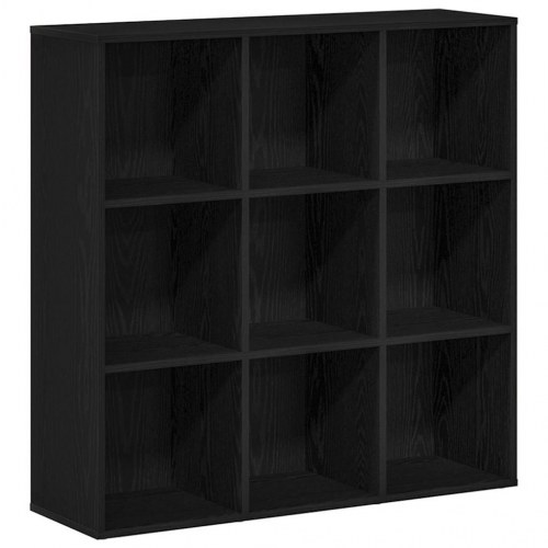 Bogskab i sort eg 98 x 29 x 97,5 cm