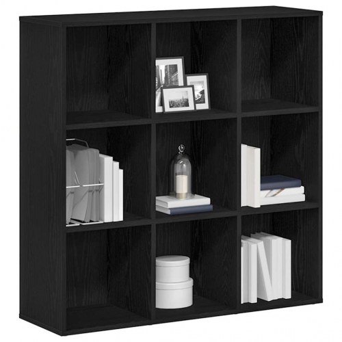 Bogskab i sort eg 98 x 29 x 97,5 cm
