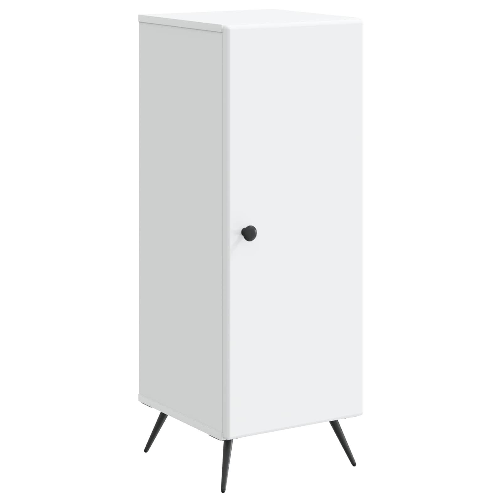 Sidebord Hvid 33 x 34,5 x 90 cm Konstrueret træ