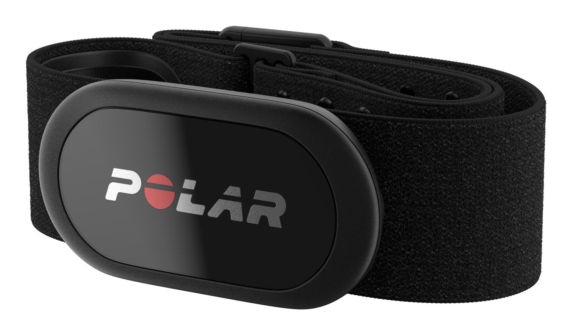 Polar H10 pulssensor - sort - ANT+ og Bluetooth, brystrem billede
