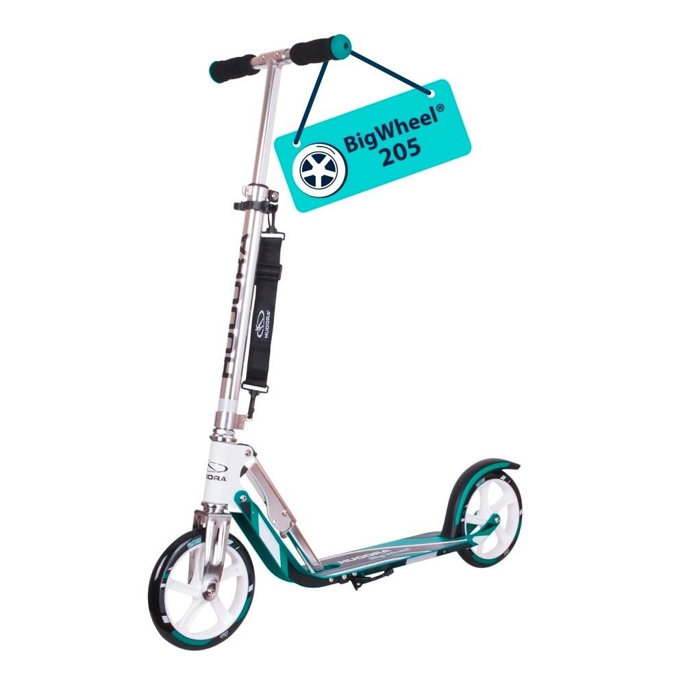 HUDORA BigWheel 205 løbehjul - turkis