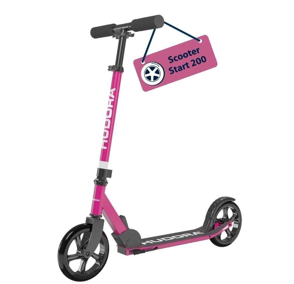 HUDORA Scooter Start 200 - løbehjul, lilla