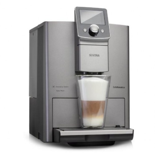Nivona CafeRomatica 821 fuldautomatisk espressomaskine - sølv