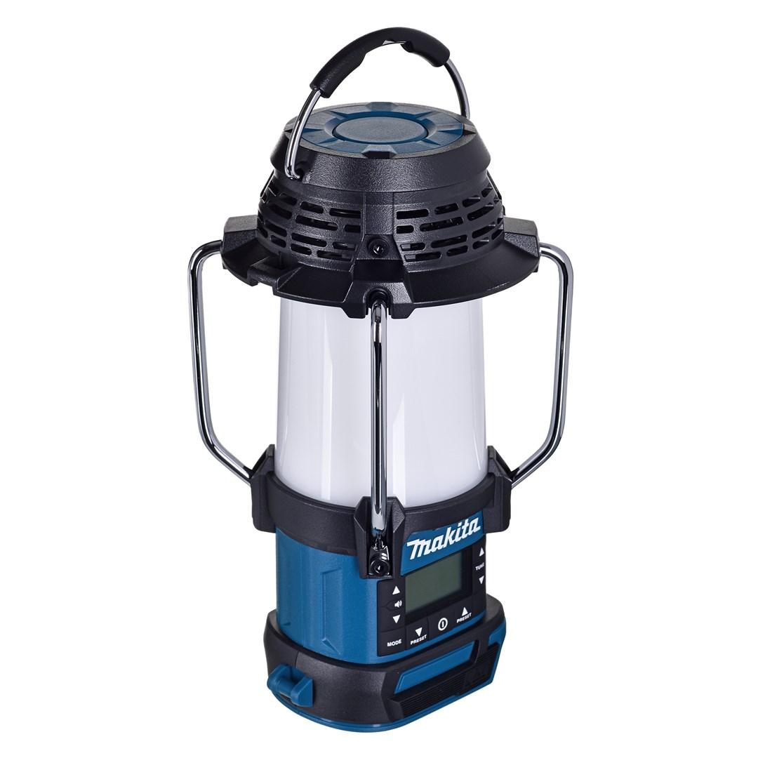 Makita DMR055 touringlampe med radio - LED lygte, batteridrevet