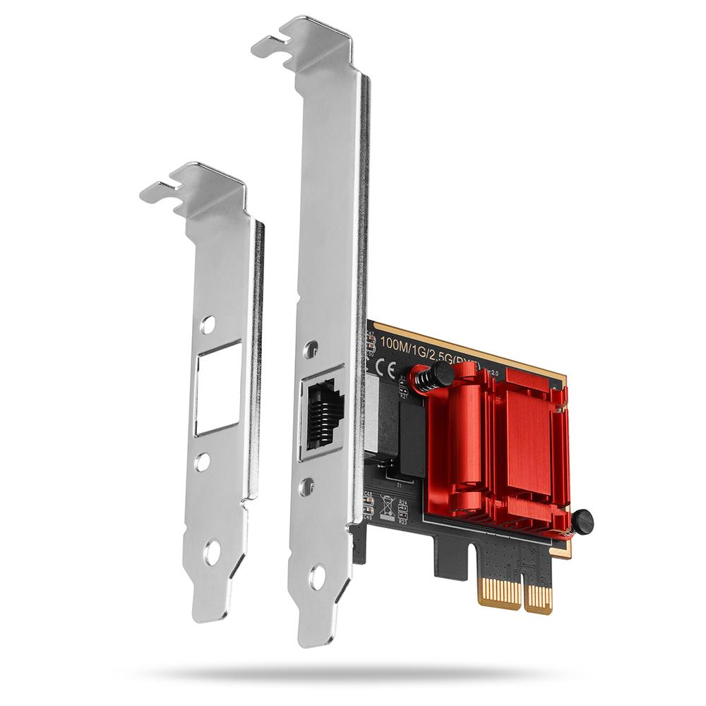 AXAGON PCEE-G25 - PCIe 2,5 Gigabit Ethernet netværkskort (lav profil) billede