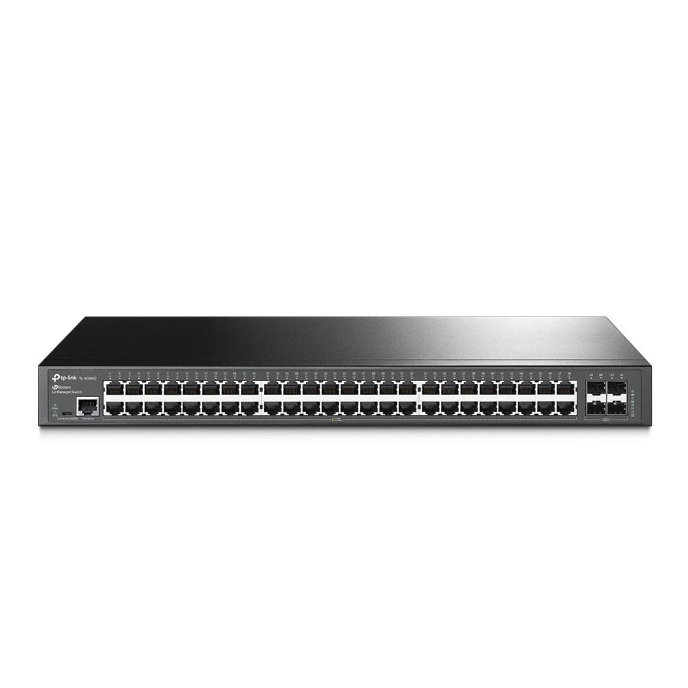 TP-Link Omada TL-SG3452 - 48-port Gigabit L2+ managed switch med 4 SFP-slots