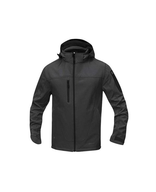 Softshell arbejdsjakke - Spirit, sort, str. L
