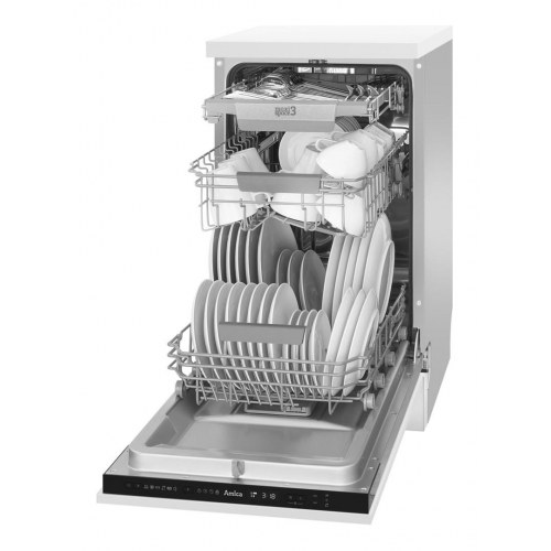 Amica DIM44C6EMONqH integreret opvaskemaskine - 45 cm, 10 kuverter