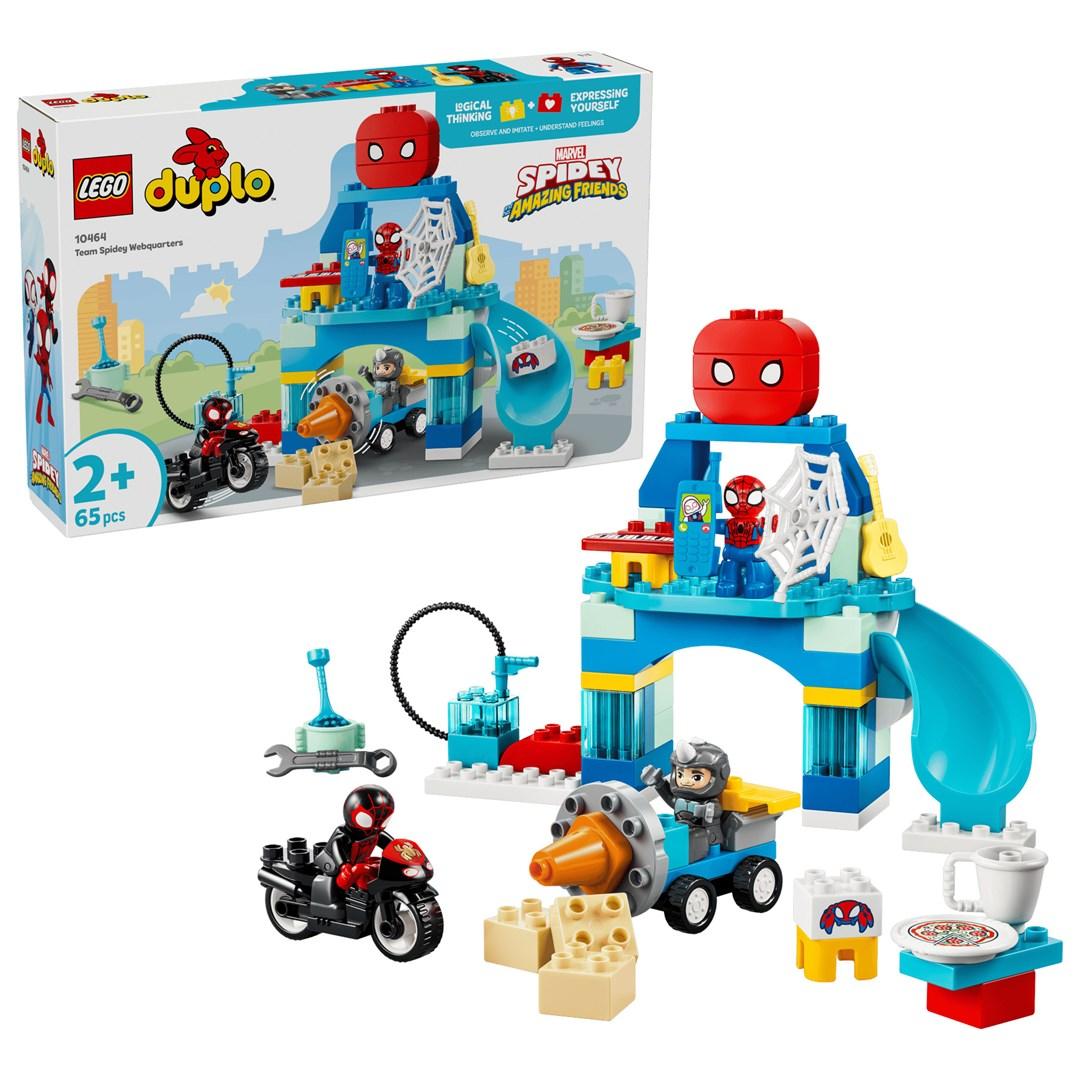 LEGO DUPLO 10464 Team Spidey Webkvarter - byggesæt til børn 2+ billede