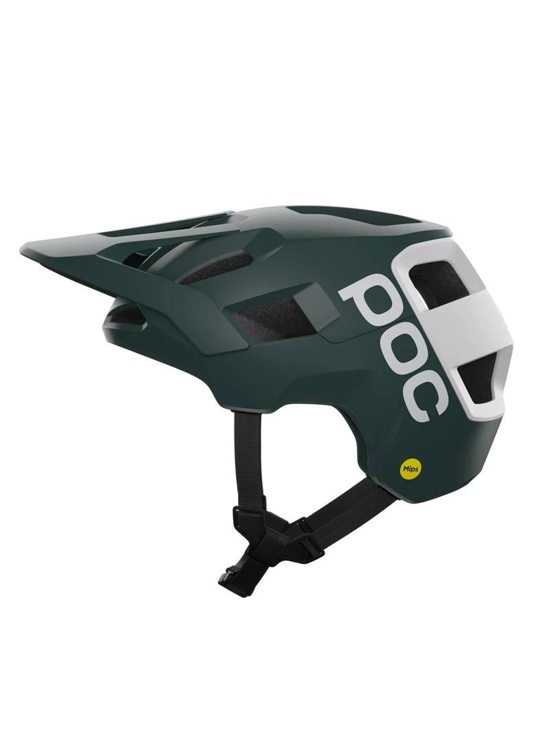 POC Kortal Race MIPS cykelhjelm - grøn/hvid (XS-S, 51-54 cm)
