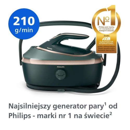 Philips PerfectCare 8000 dampstation PSG8200/70 - 3.120 W, 1,4 l, SteamGlide Elite