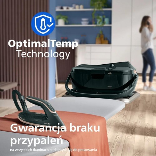Philips PerfectCare 8000 dampstation PSG8200/70 - 3.120 W, 1,4 l, SteamGlide Elite