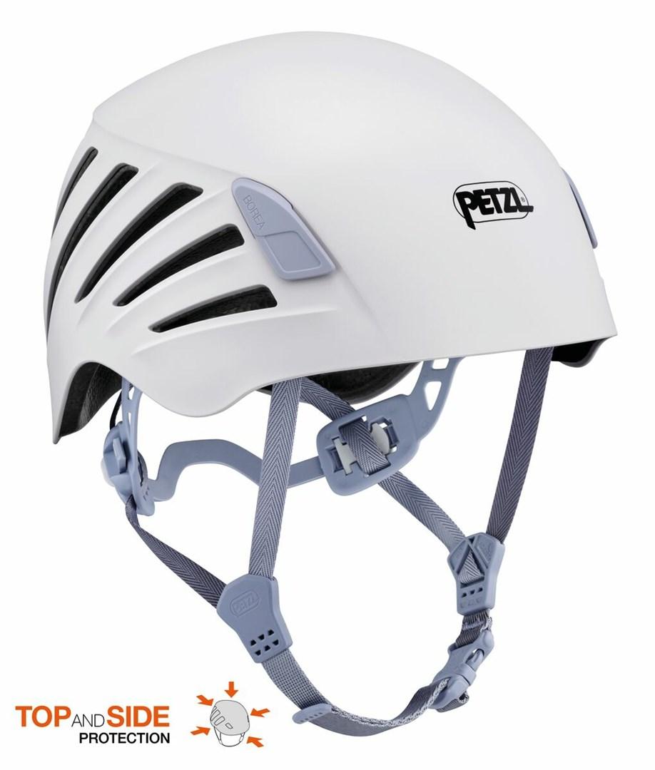 Petzl Borea klatrehjelm - hvid/lilla (52-58 cm)