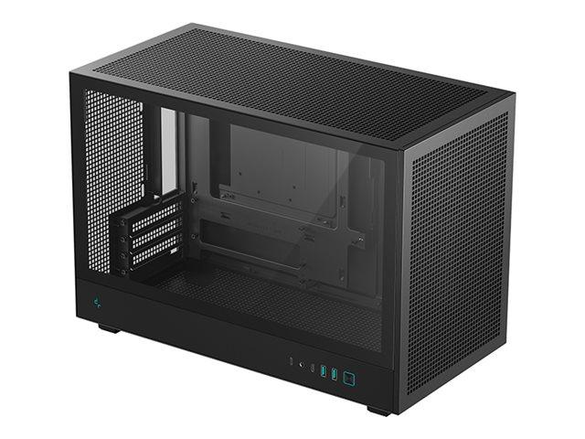 DeepCool CH260 Micro ATX kabinet - sort, hærdet glas billede