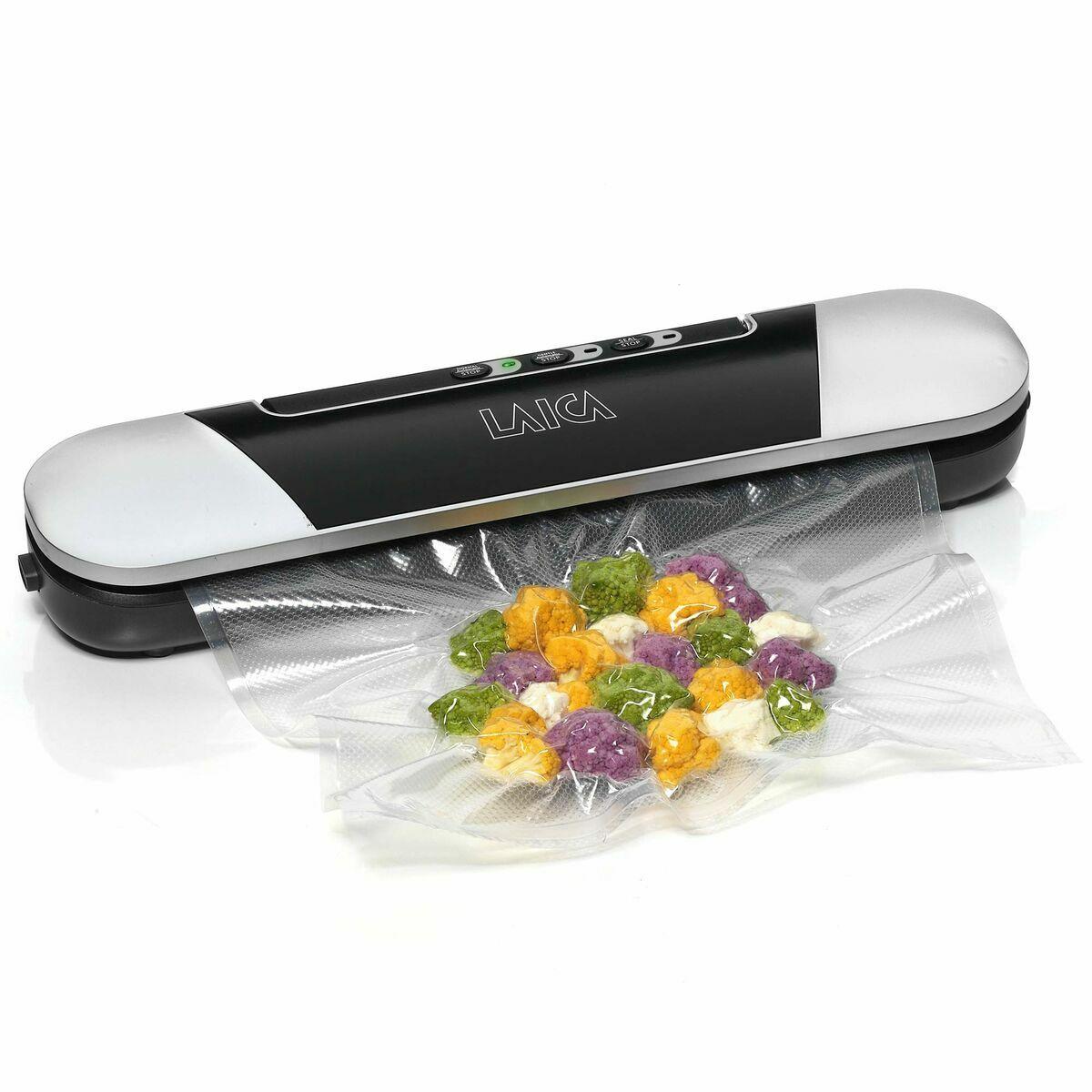 Laica VT3205, Sort, Sølv, 600 mbar, Kun forsegling, Knapper, 30 cm, 90 W
