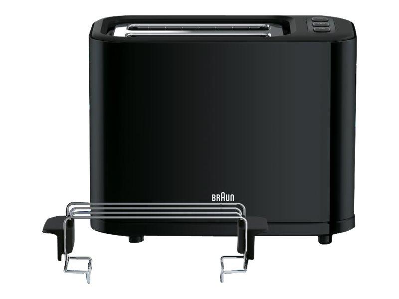 Braun PurEase HT3010 brødrister - 2 skiver, sort billede