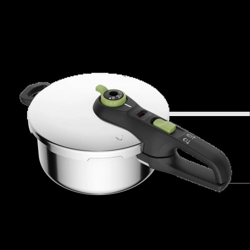 Tefal Trendy trykkoger 4 l - rustfrit stål, sølv (OUTLET A)
