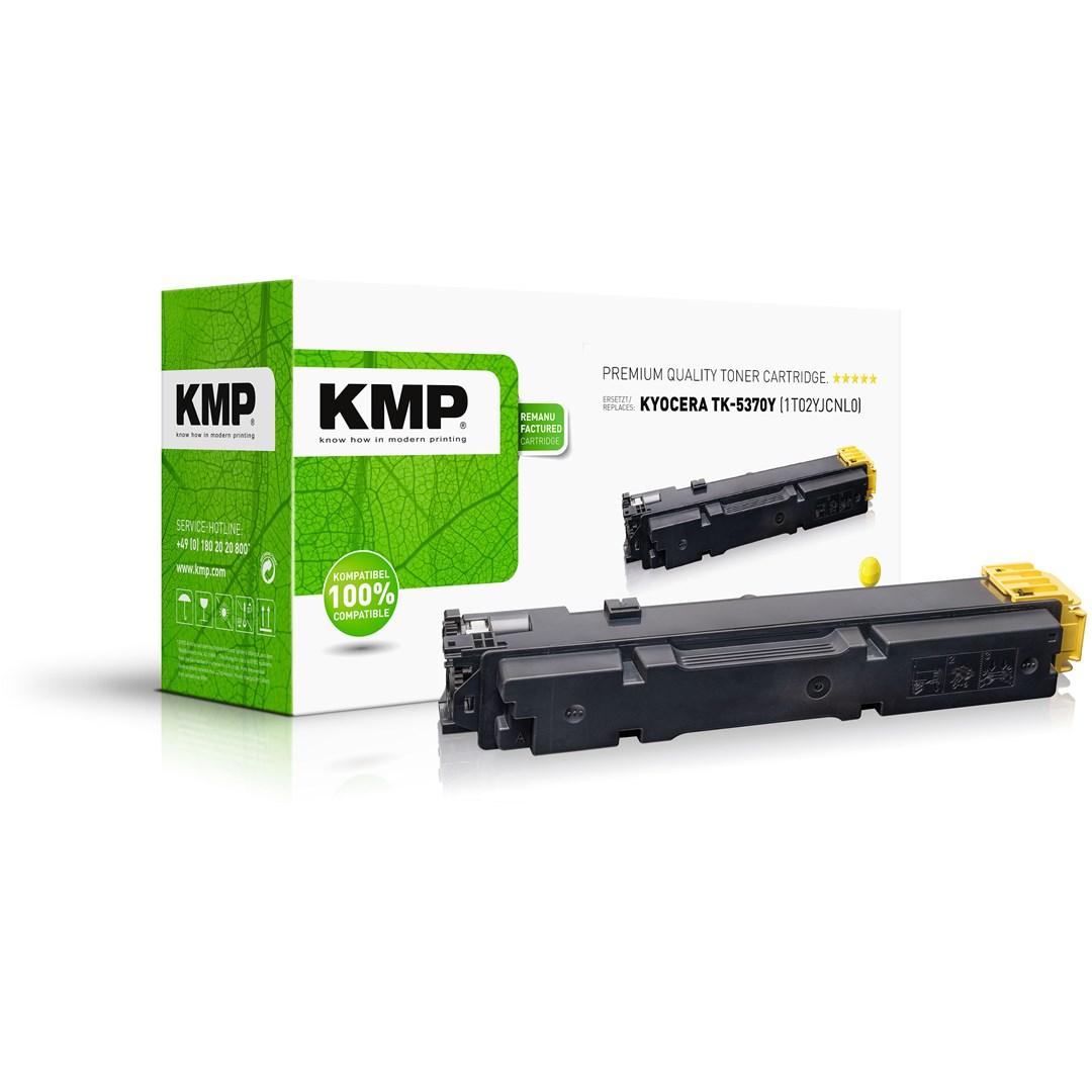 KMP Toner Kyocera TK-5370Y PA3500/MA3500 Serie yellow 5000 S remanufactured