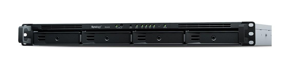 Synology RX418 udvidelsesenhed til NAS - 1U rack