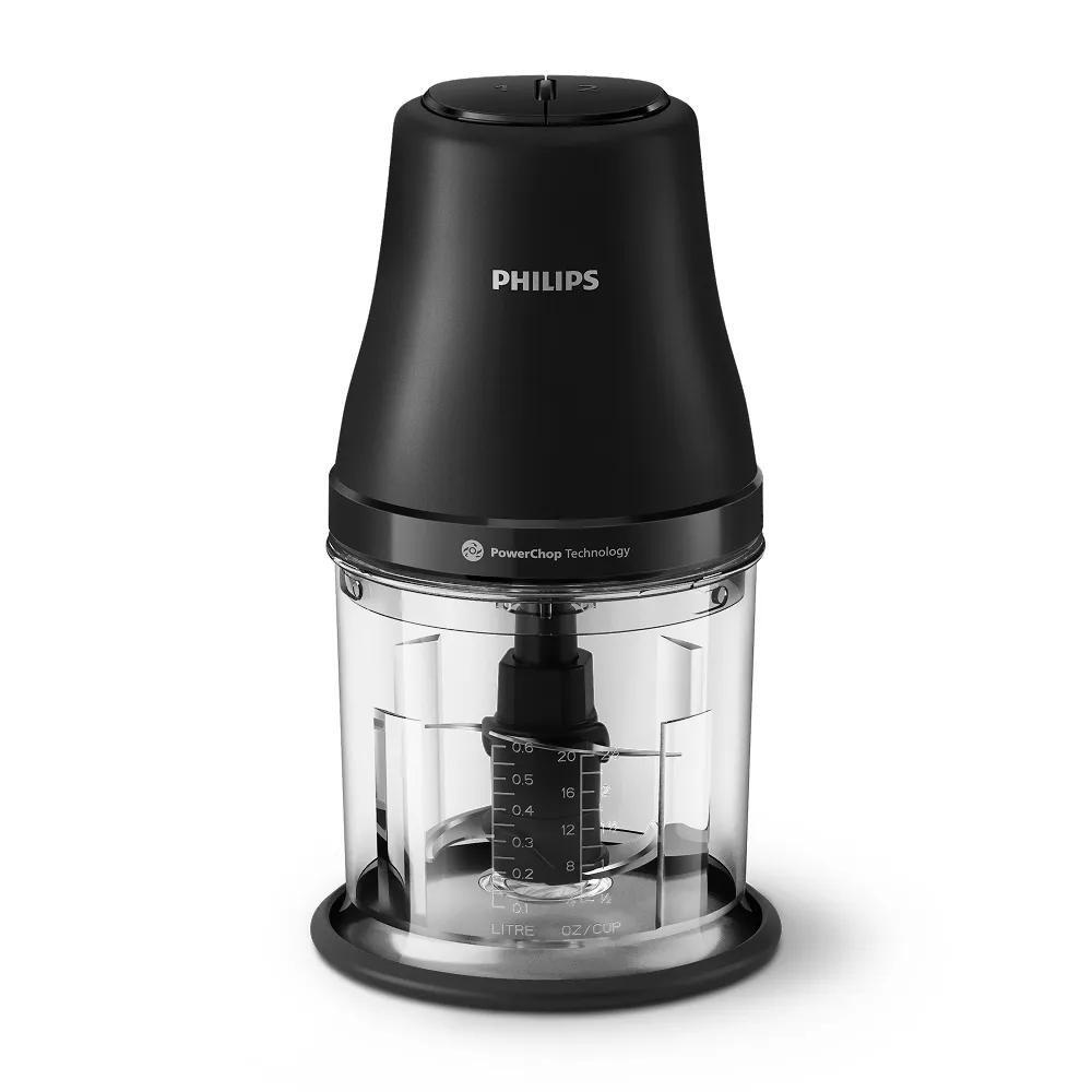 Philips HR1501/00 minihakker - 1 l, 450 W, sort billede