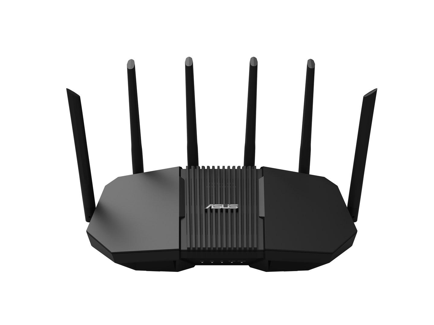 ASUS RT-BE90U BE9400 AiMesh tri-band Wi‑Fi 7 router - 2,5G Ethernet, sort billede