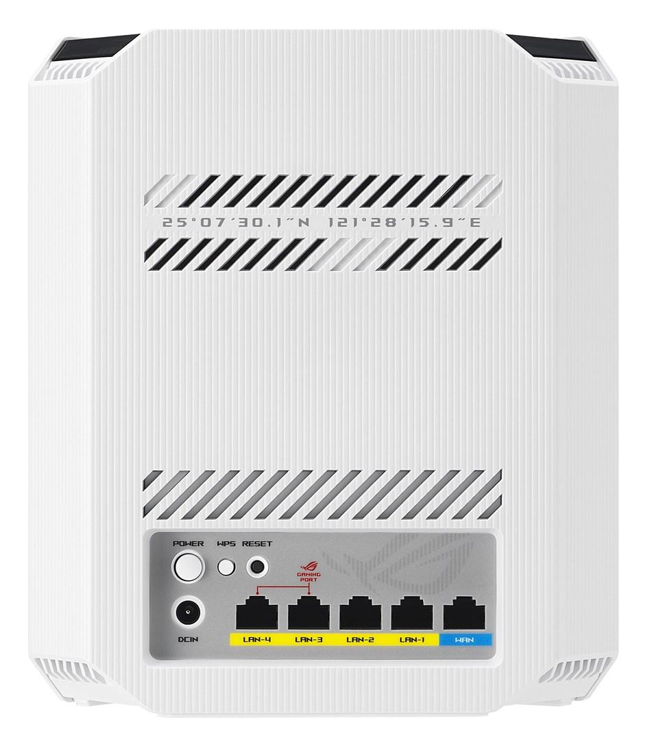 ASUS GS-BE7200 Wi‑Fi 7 dual-band router - 2,5G Ethernet, hvid/sort billede