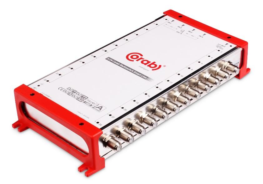 Corab Multiswitch Smart Line 5/24 - multiswitch til satellit og TV-distribution