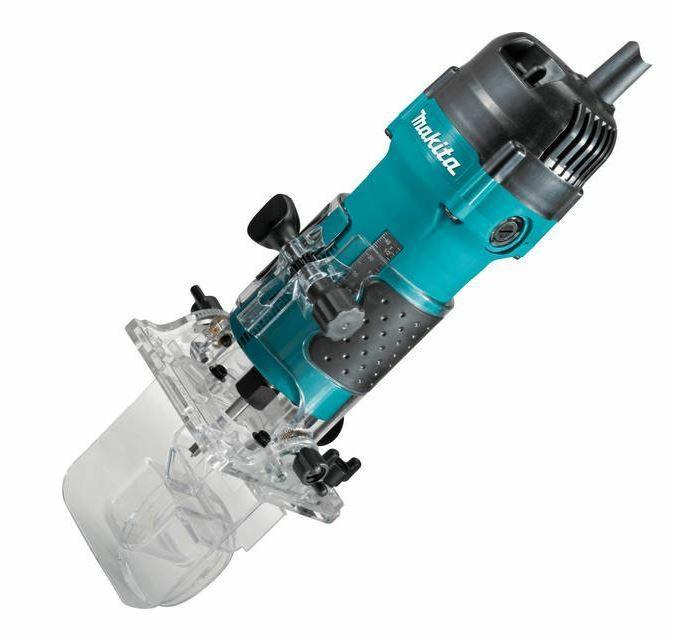 Makita 3712 kantfræser 530 W - overfræser til præcisionsarbejde billede