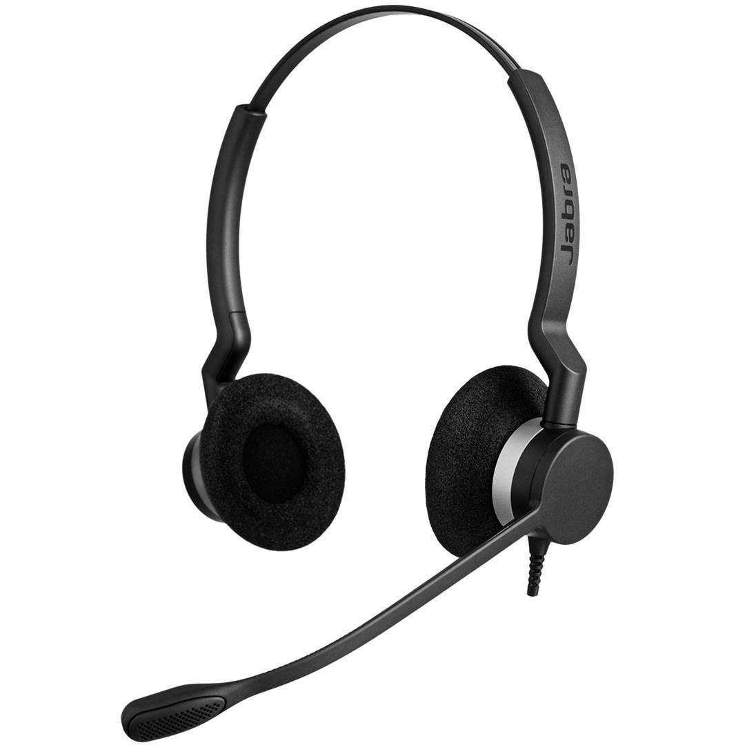 Jabra BIZ 2300 Duo headset - støjreducerende mikrofon, kablet QD billede