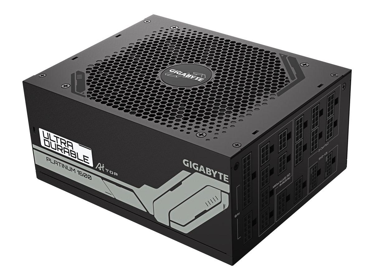 Gigabyte UD1600PM PG5 AI TOP - 1600 W ATX strømforsyning, 80 PLUS Platinum, fuldt modulær billede