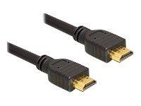 DeLOCK HDMI-kabel 3 m - HDMI han til han billede