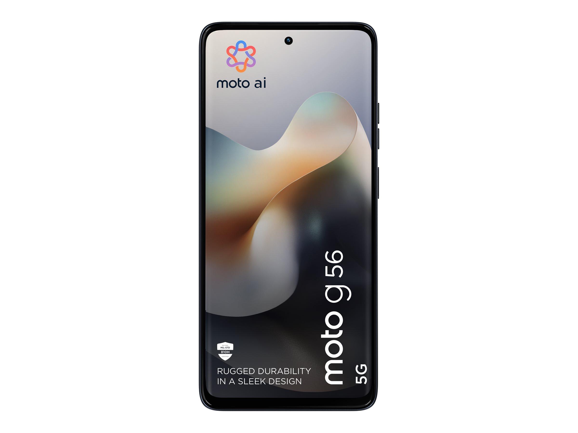 Motorola Moto G56 6,72" 8/256 GB 5G - Pantone Sort Østers smartphone billede