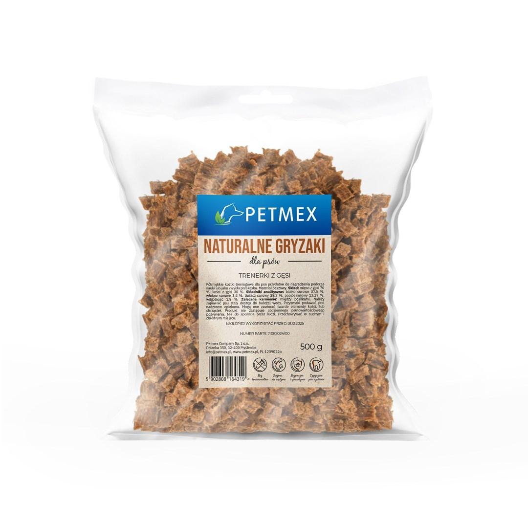 PETMEX hundegodbidder - gås - træningsgodbid, 500 g