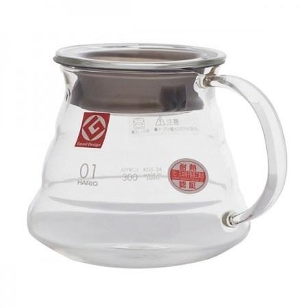 Hario V60 Range Server 01 - 360 ml glasserveringskande