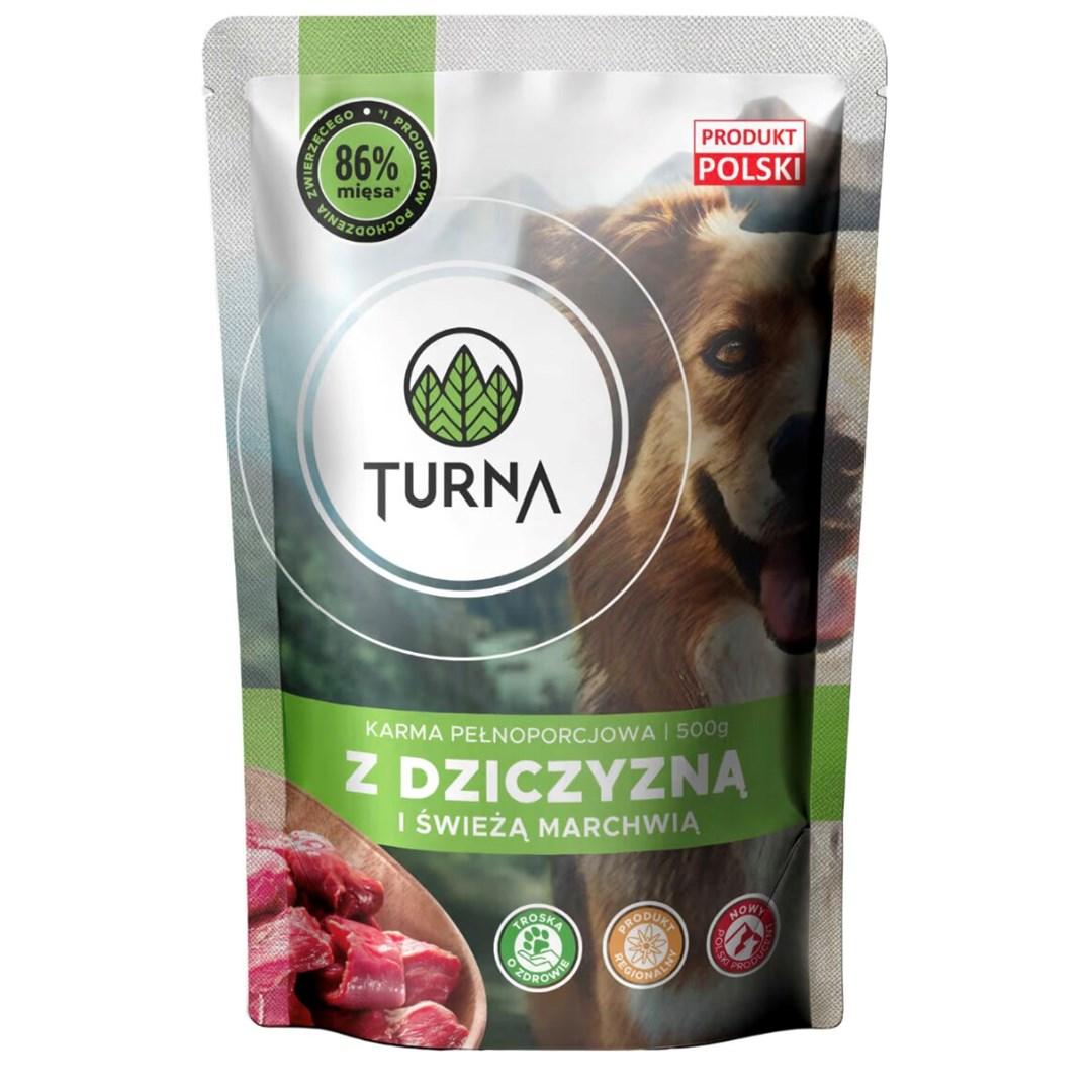 TURNA vådfoder til hund - vildtkød, 500 g