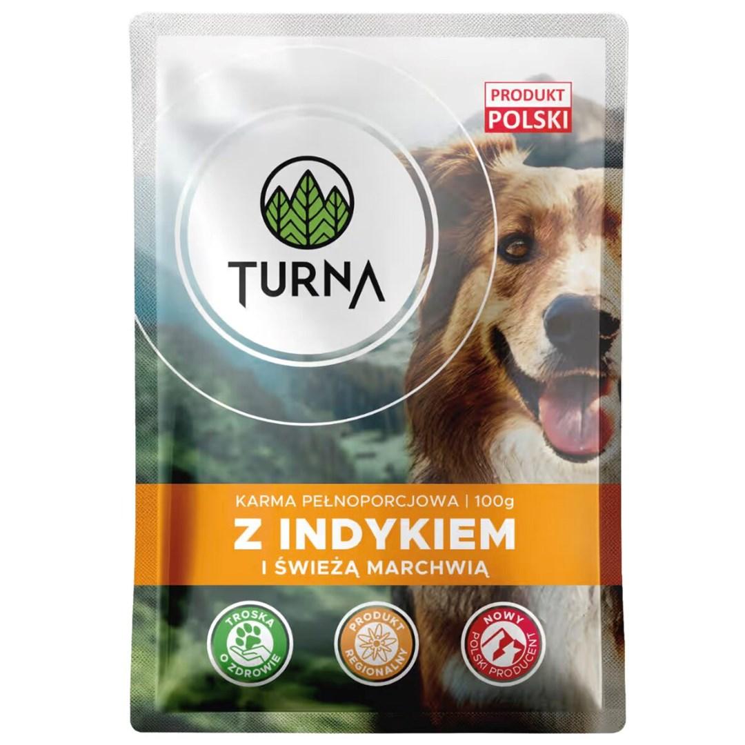 TURNA vådfoder til hund - kalkun, 100 g