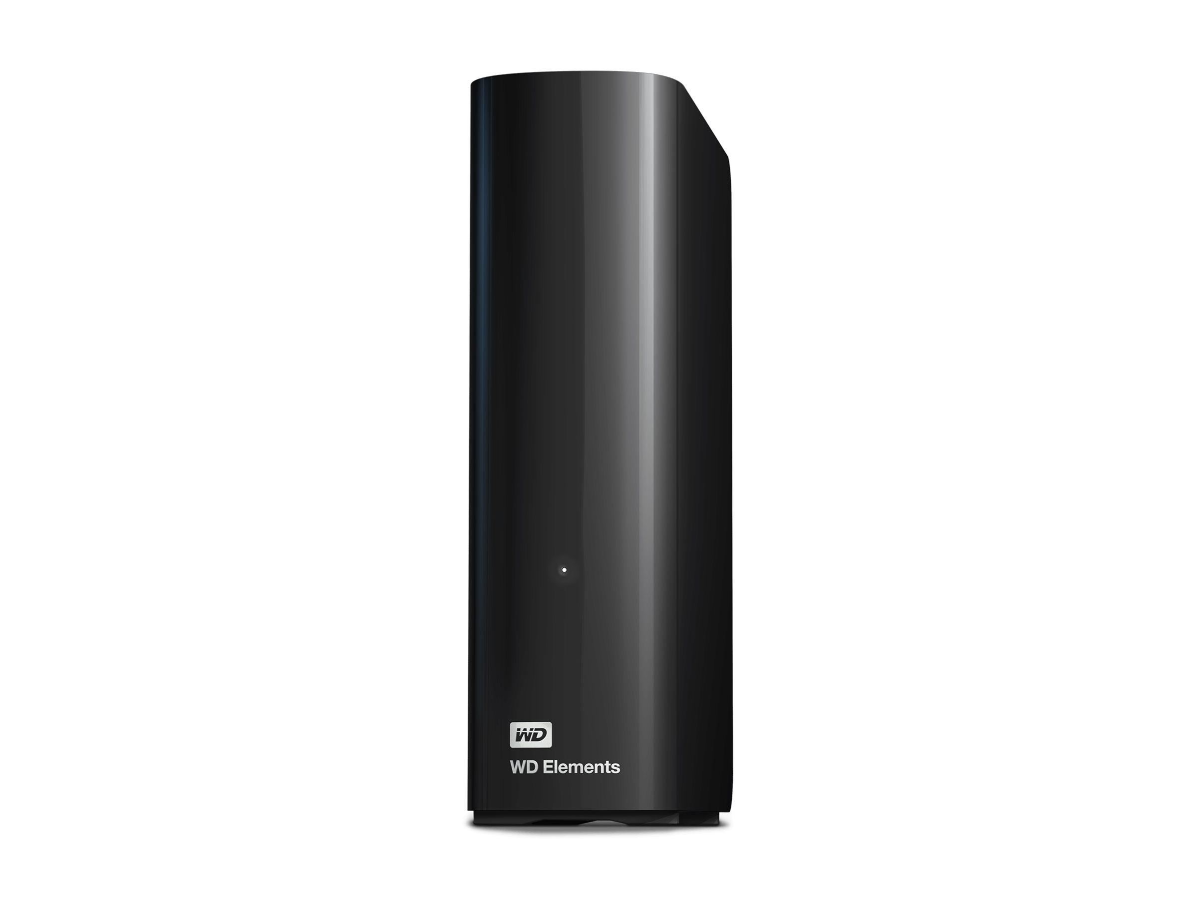 Western Digital WD Elements Desktop harddisk 26 TB - USB 3.2 Gen 1 (sort) billede