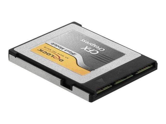 DeLOCK CFexpress hukommelseskort 64 GB - op til 750 MB/s
