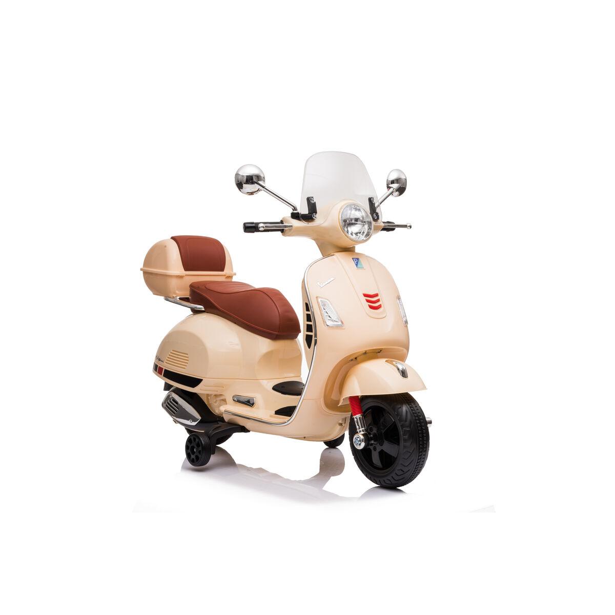 RunRunToys Vespa elbil til børn 12V - brun