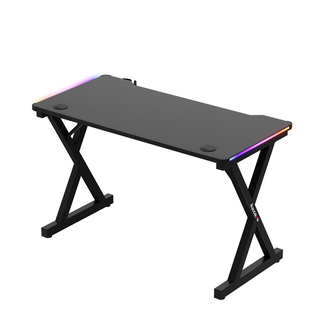 Huzaro Hero 2.3 RGB gamingbord - 120 × 60 cm, sort