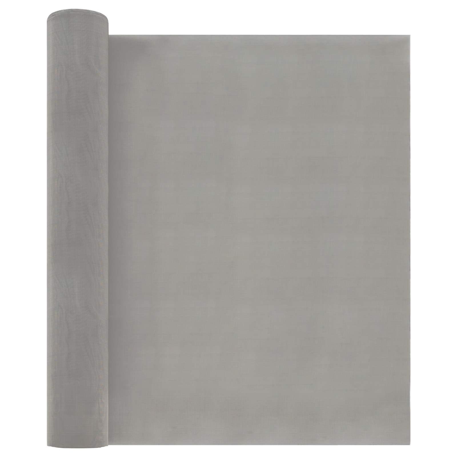 Netskærm i rustfrit stål 201 - 40 × 2000 cm, 120 mesh, sølv